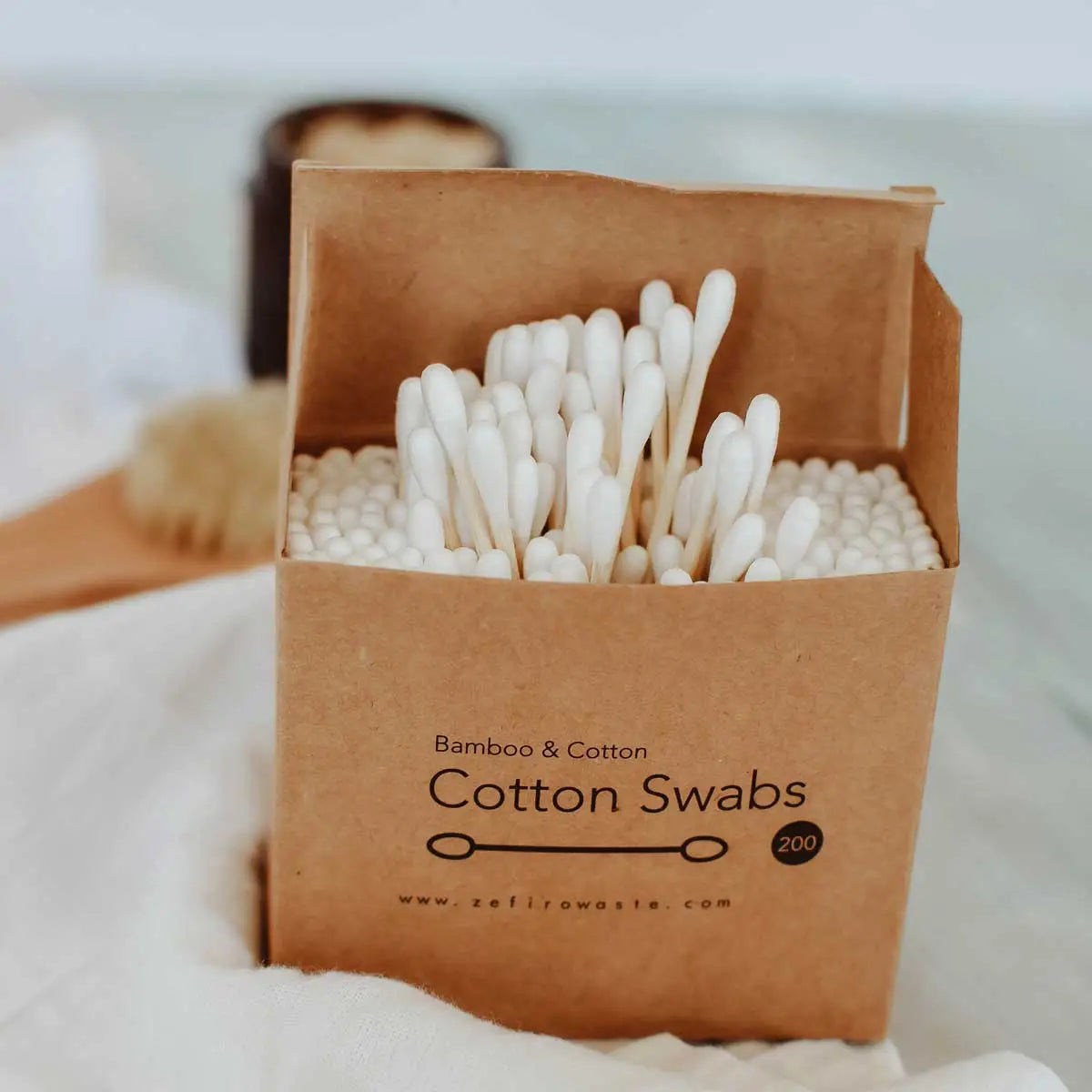 Bamboo Cotton Swabs