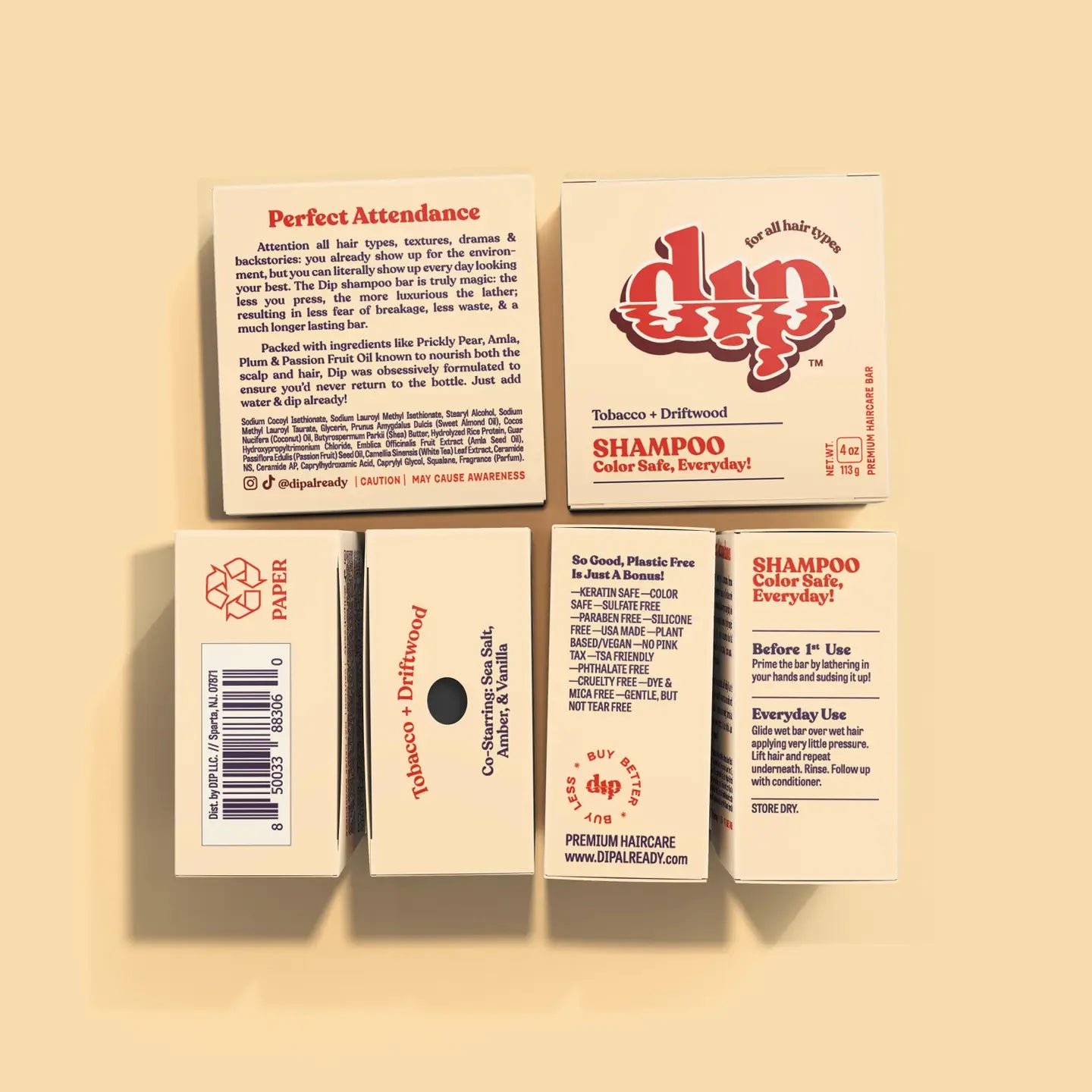 Dip Color Safe Shampoo Bar For Every Day