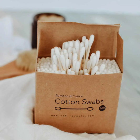 Bamboo Cotton Swabs