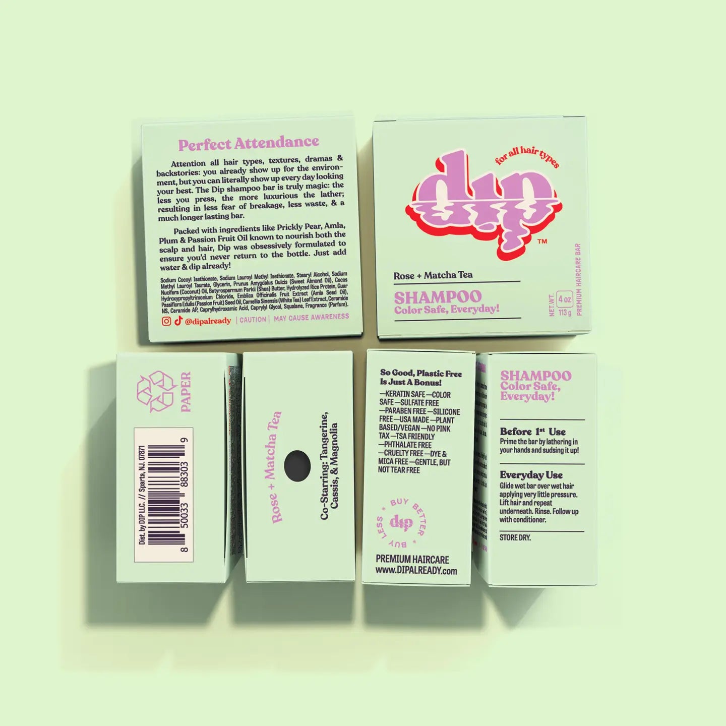 Dip Color Safe Shampoo Bar For Every Day