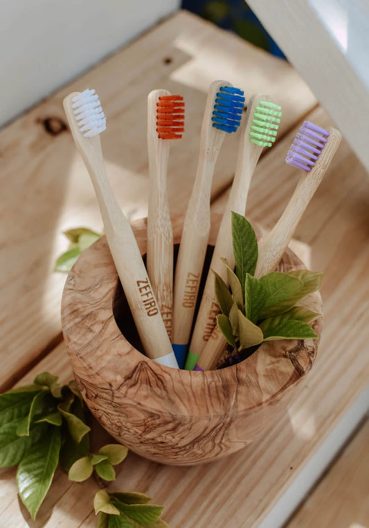Zefiro Bamboo Toothbrush for kids